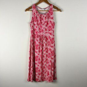 Boden Graphic Sleeveless Dress 4R